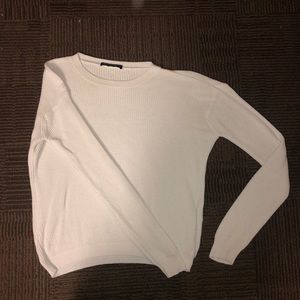 White Knot Sweater